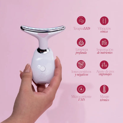 Masajeador Facial LED: Tu aliado para una piel firme y sana
